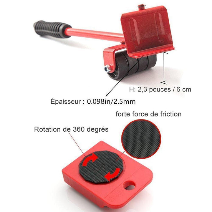 Heavy Furniture Lifting and Moving Tool Set | Kalsten