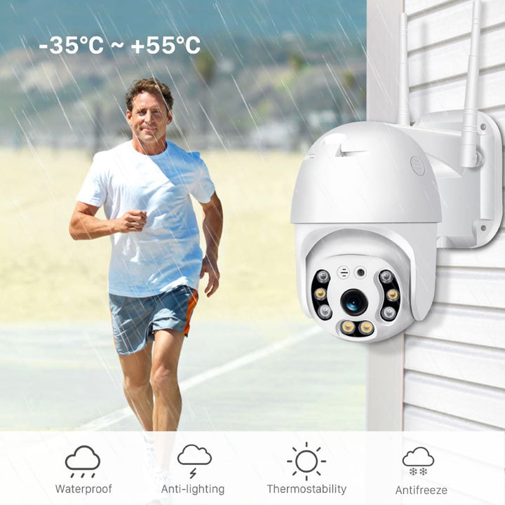 SecureView 360 – Wireless Security Camera with 360° Coverage | Kalsten
