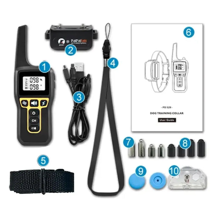 Kalsten | 1000m Waterproof Dog Training Collar | Rechargeable, Remote Control & Adjustable for Small, Medium, and Large Dogs