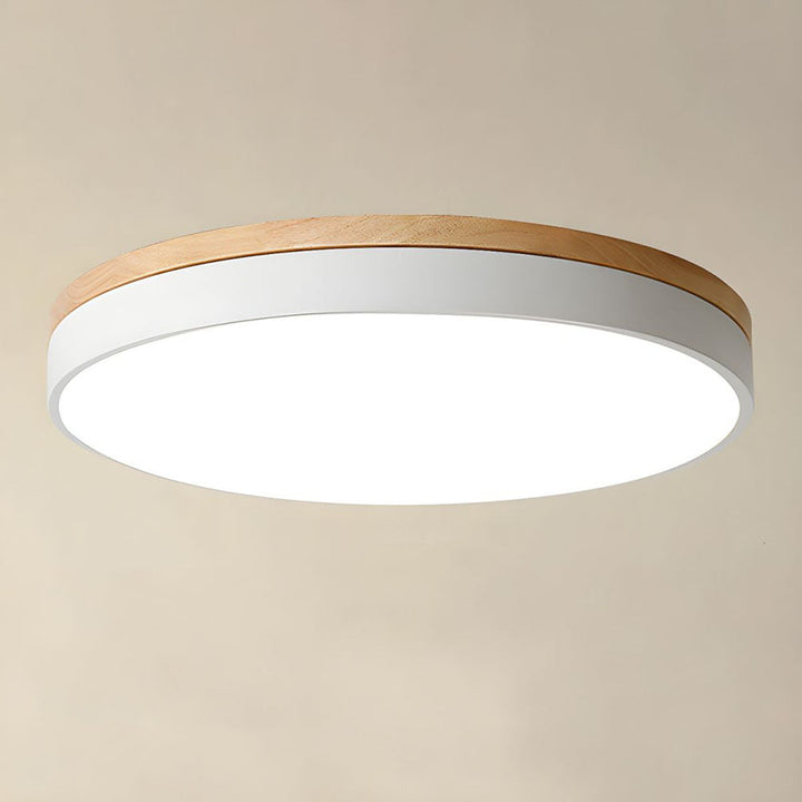 Wood LED Recessed Ceiling Light Kalsten