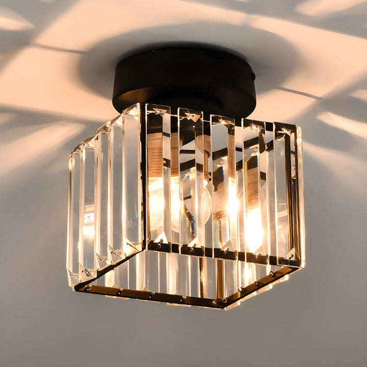 Modern Crystal Ceiling Lamp - CrystalGlow | Kalsten