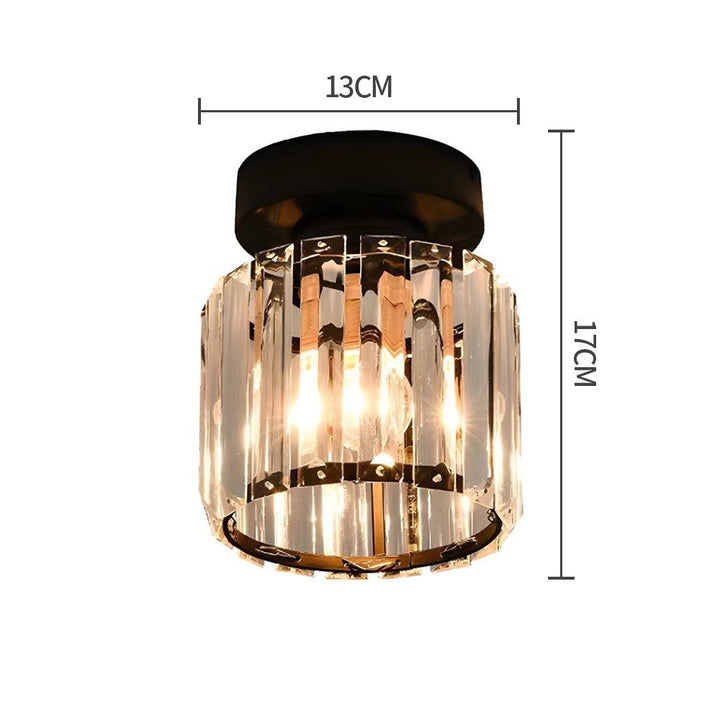 Kalsten | Crystal Glass Ceiling Light for Modern Interiors