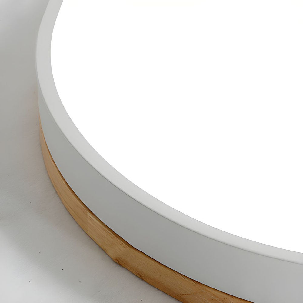 Wood LED Recessed Ceiling Light Kalsten