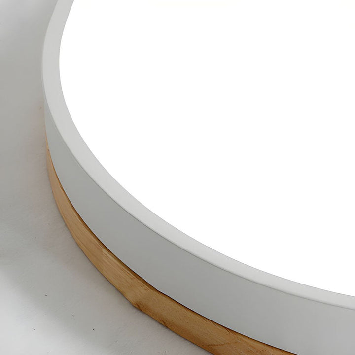 Wood LED Recessed Ceiling Light Kalsten