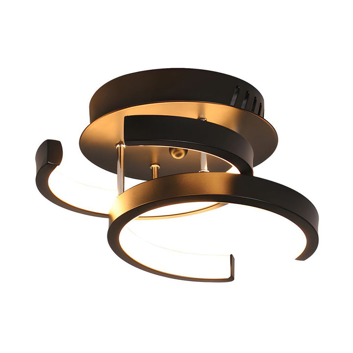Black Metal LED Pendant Lamp Kalsten