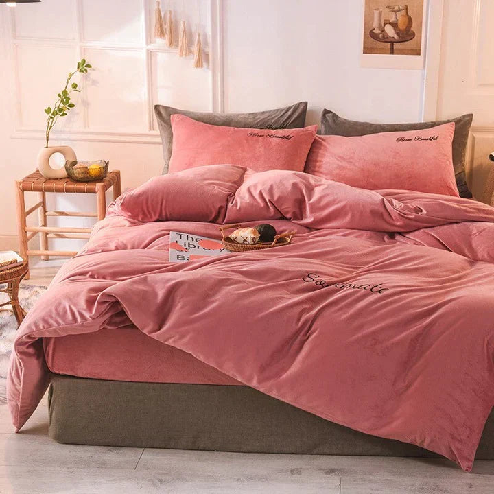SilkCloud Duvet Cover - Cozy Fleece Duvet Cover for Unmatched Sleeping Experience Kalsten