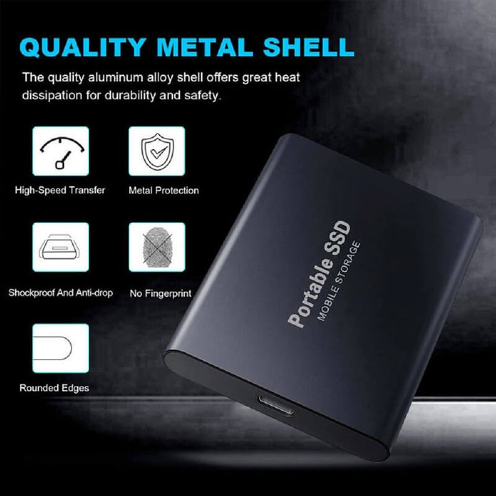 SSD External Hard Drive Hard Drive Storage SSD 1 2 4 8 12 16 32 64 TB External | Kalsten