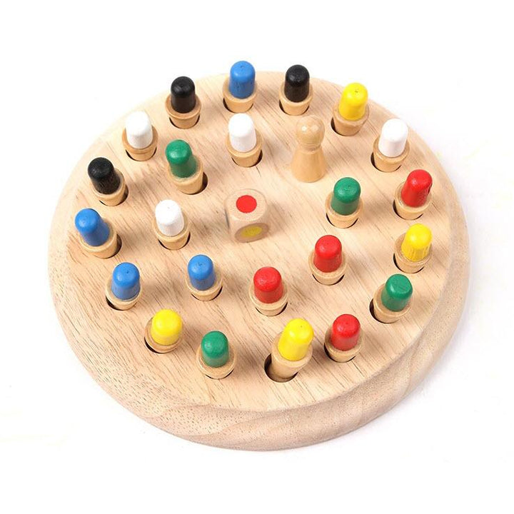 Wooden Memory Chess Game | Kalsten
