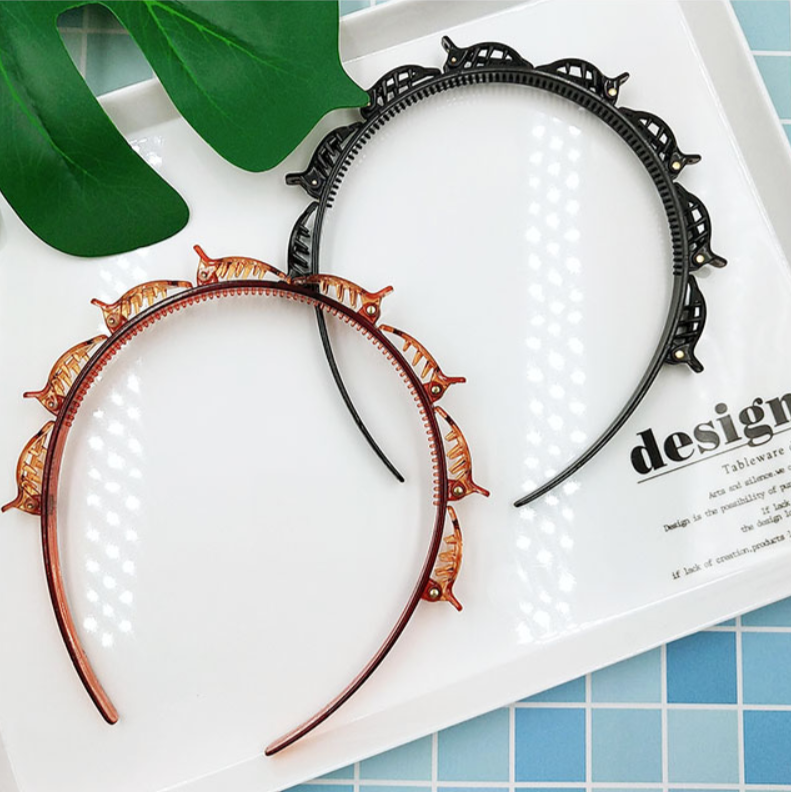 Double Bangs Hairstyle Hairpin | Kalsten