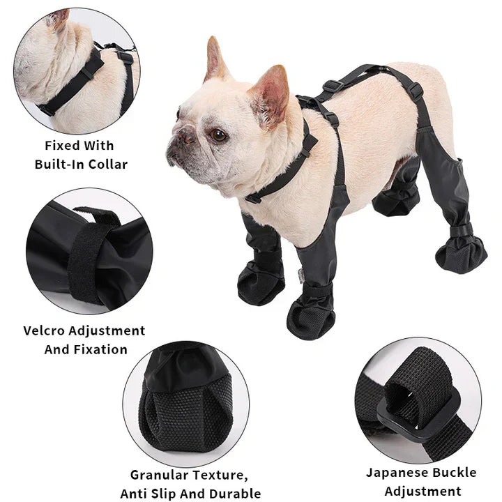 Adjustable Protective Dog Shoes