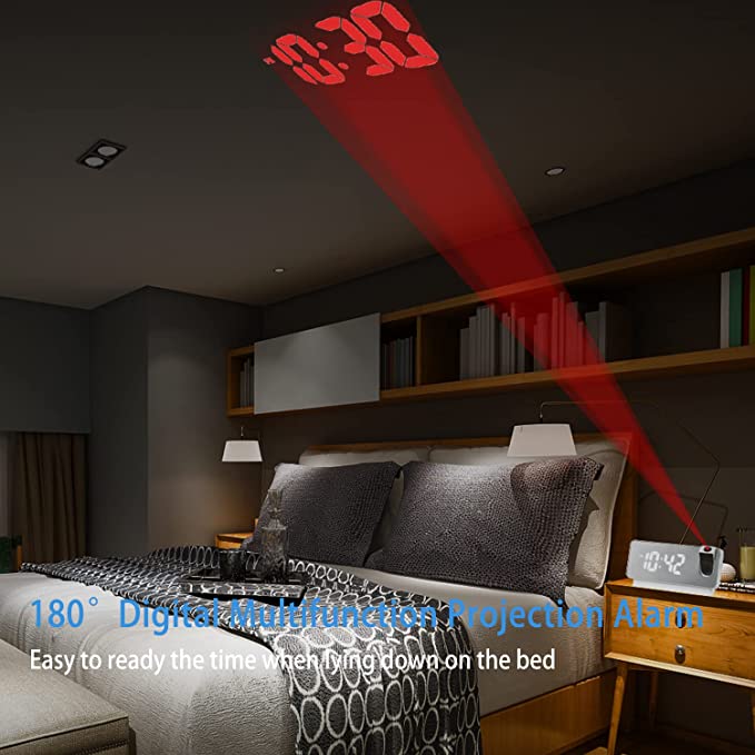 Kalsten | Digital Projection Clock – Time Image Projectable up to 5 m