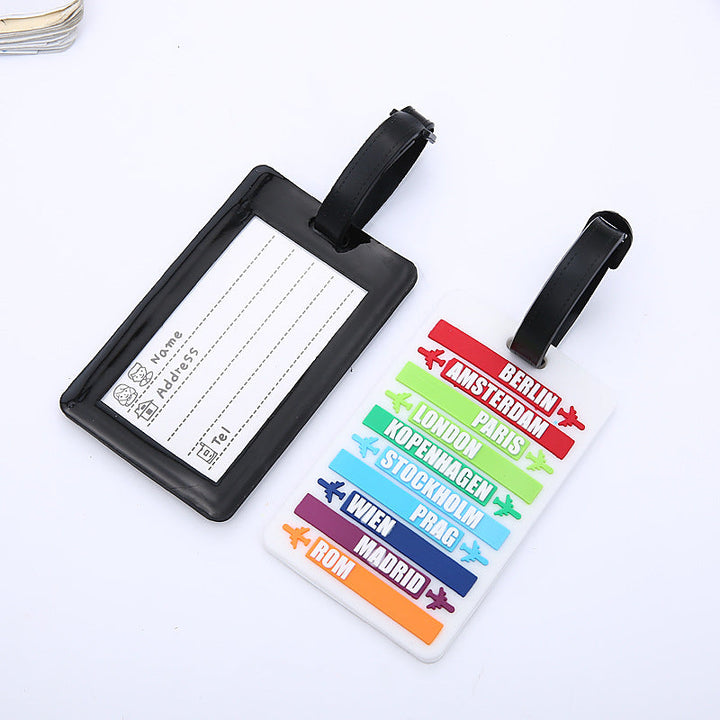 Unisex Luggage Tag with City Motifs Kalsten