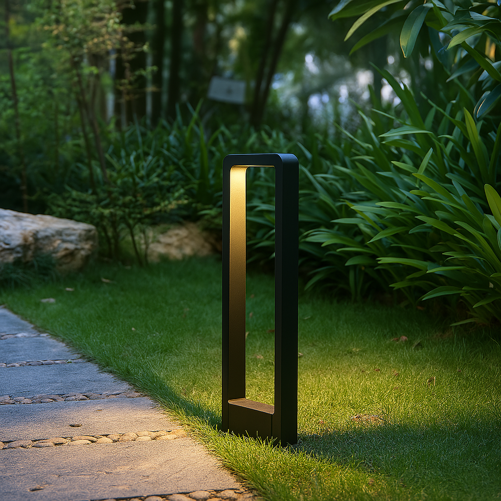 Modern Black Outdoor Path Light Kalsten