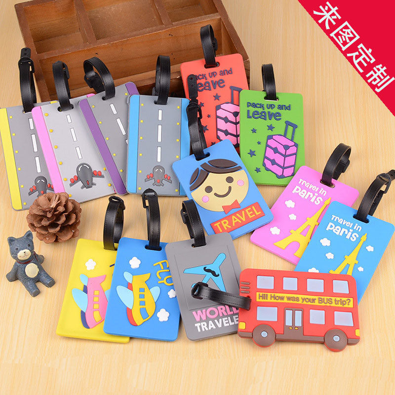 Unisex Creative Airplane Luggage Tag Kalsten