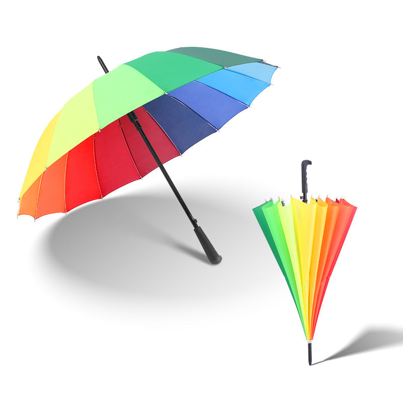 Ladies colorful umbrella with innovative folding mechanism Kalsten