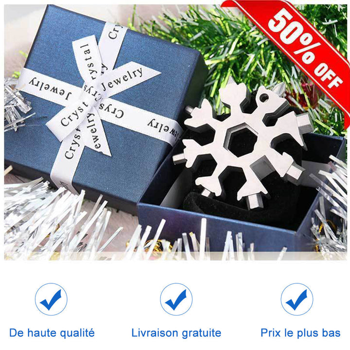 18-in-1 Snowflake Multi-tool Gift Set | Kalsten