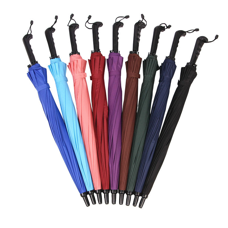 Women's sturdy wind-resistant umbrella with ergonomic handle Kalsten