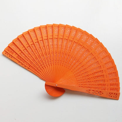 Ladies fine fan made of artistically pierced paper Kalsten