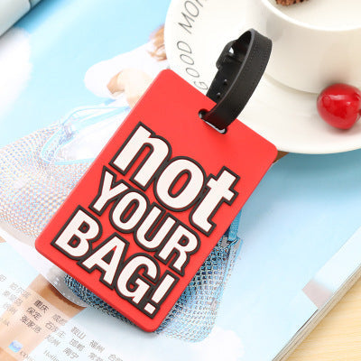 Unisex Bold Statement Luggage Tag Kalsten