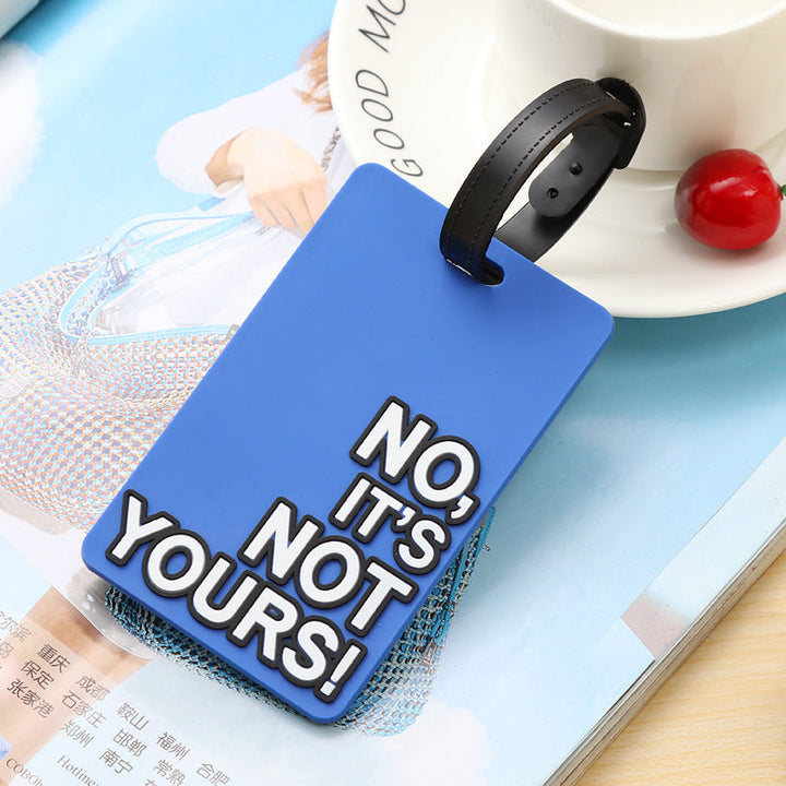 Unisex Bold Statement Luggage Tag Kalsten