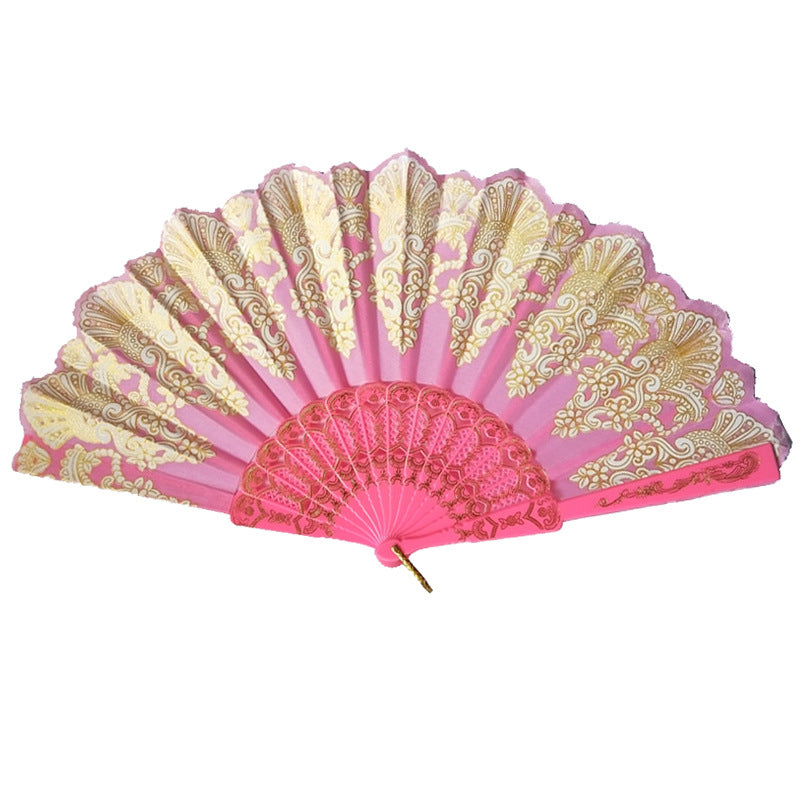 Ladies elegant fan with elaborate decorations Kalsten