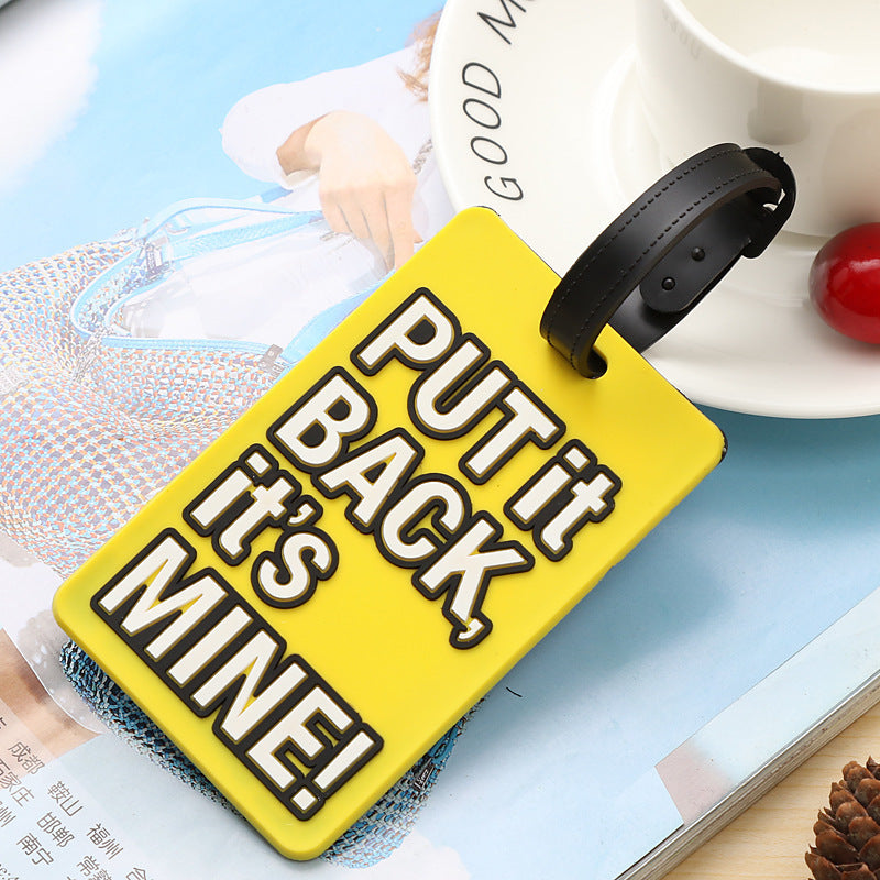 Unisex Bold Statement Luggage Tag Kalsten