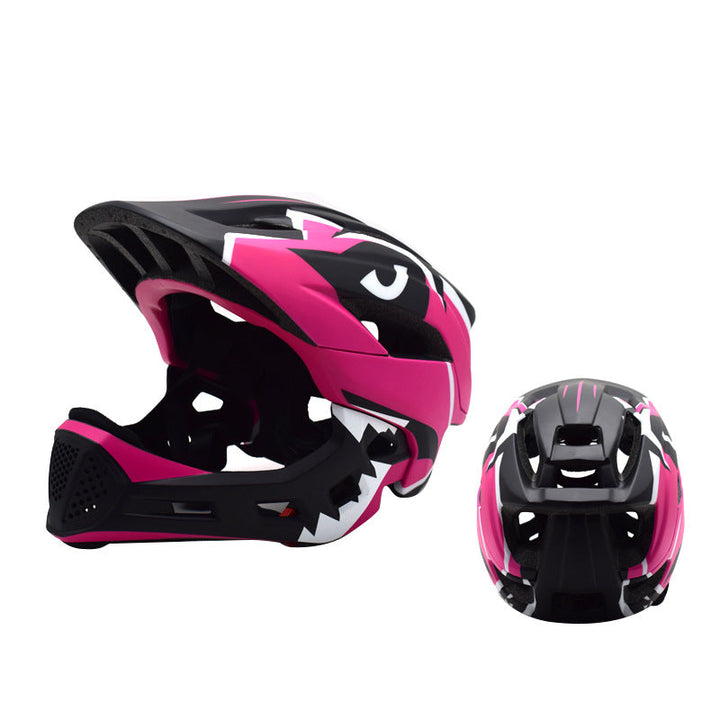 Children's Stylish Full Face Mountain Biking Helmet Kalsten