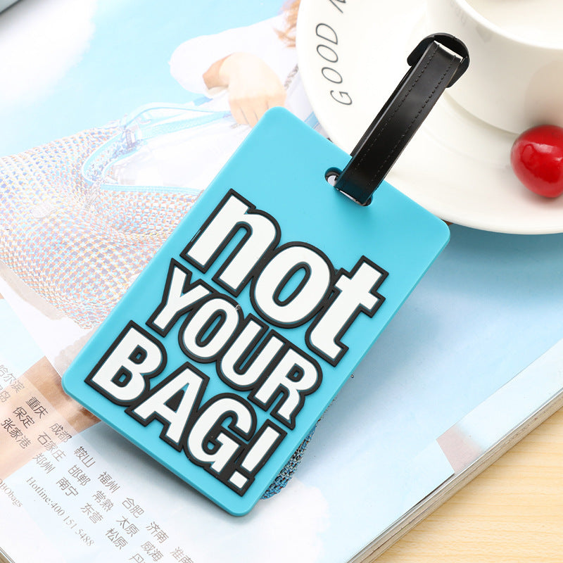 Unisex Bold Statement Luggage Tag Kalsten