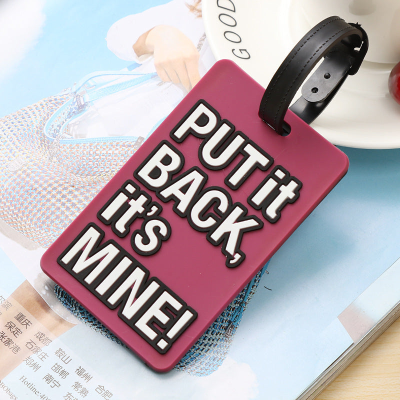 Unisex Bold Statement Luggage Tag Kalsten