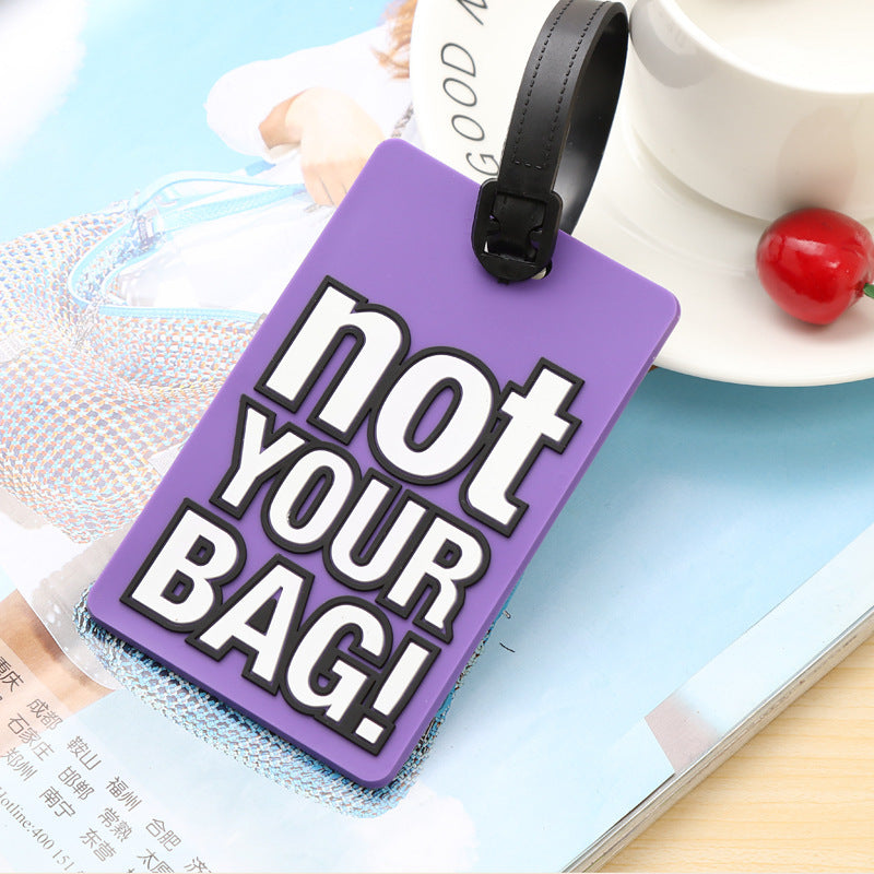 Unisex Bold Statement Luggage Tag Kalsten