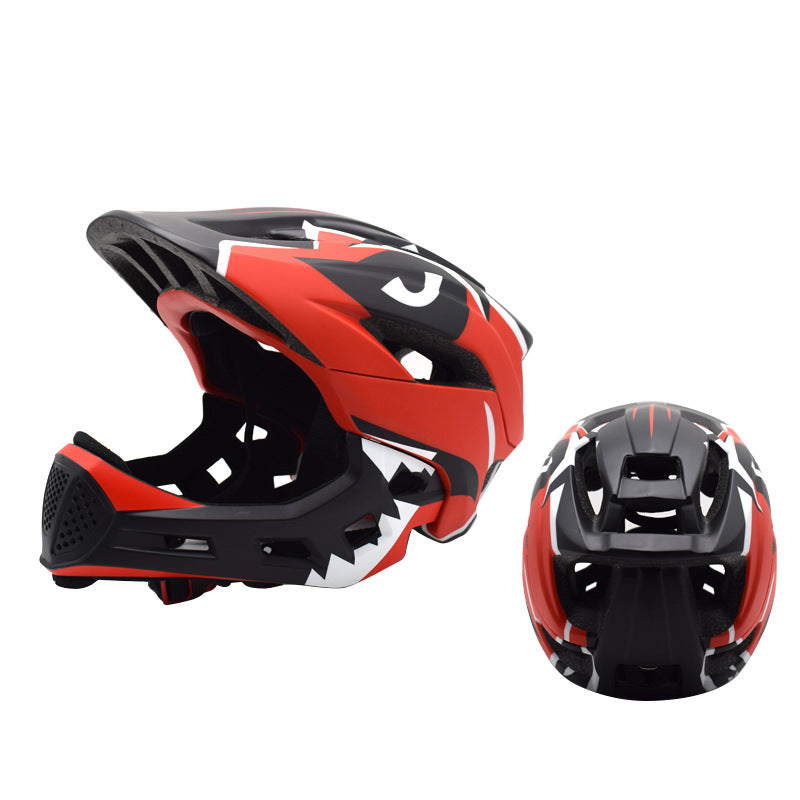 Children's Stylish Full Face Mountain Biking Helmet Kalsten