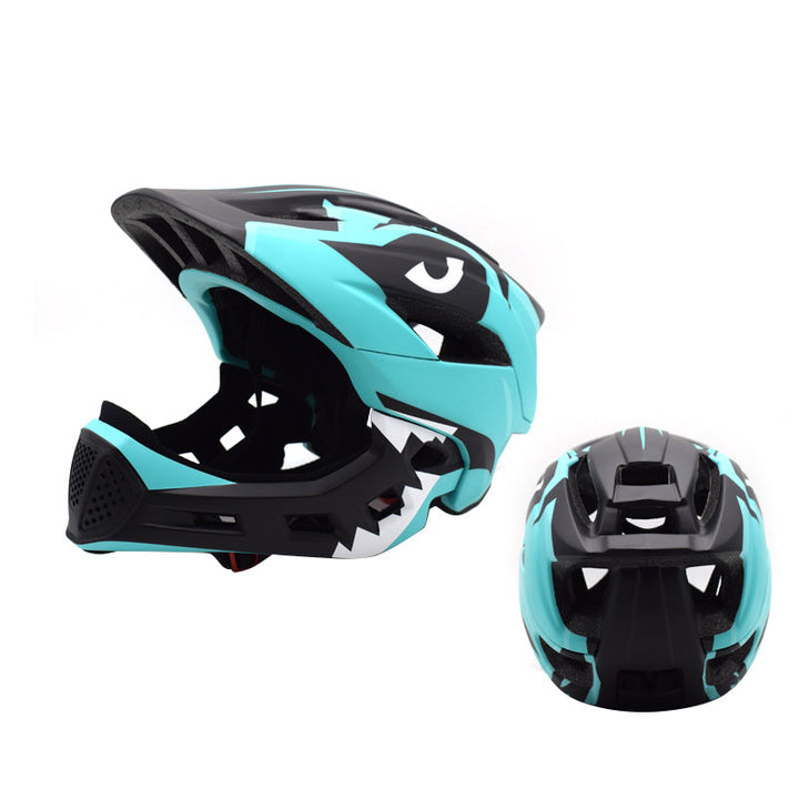 Children's Stylish Full Face Mountain Biking Helmet Kalsten