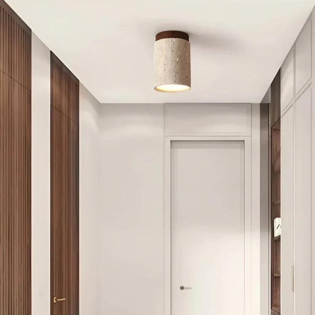 Trendy Round Japanese Style Ceiling Lamp - ZenLight | Kalsten