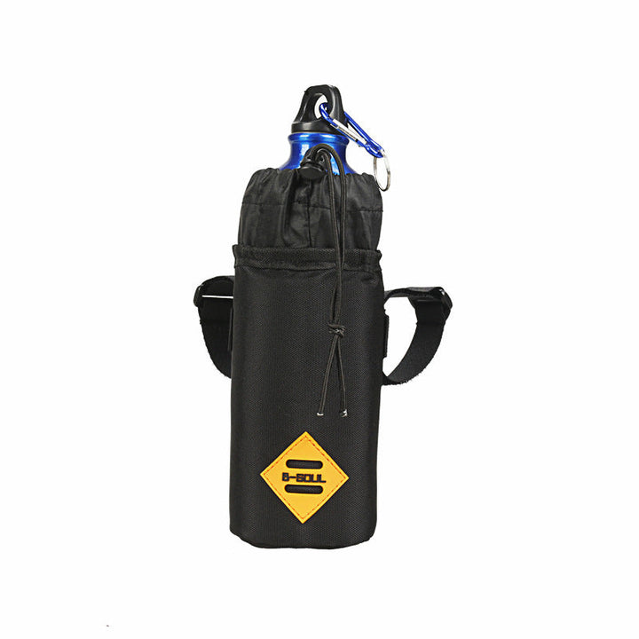 durable waterproof handlebar storage pouch with drawstring closure and reflective safety patch Kalsten