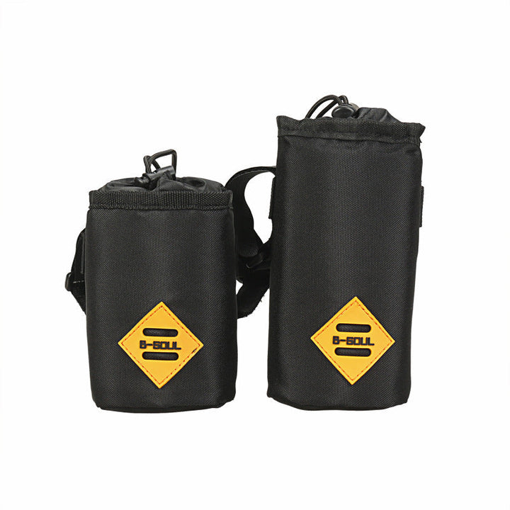 durable waterproof handlebar storage pouch with drawstring closure and reflective safety patch Kalsten