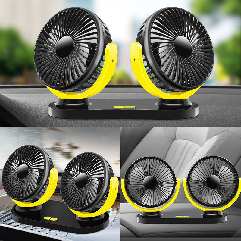 Dual Hurricane Desk Fan Kalsten