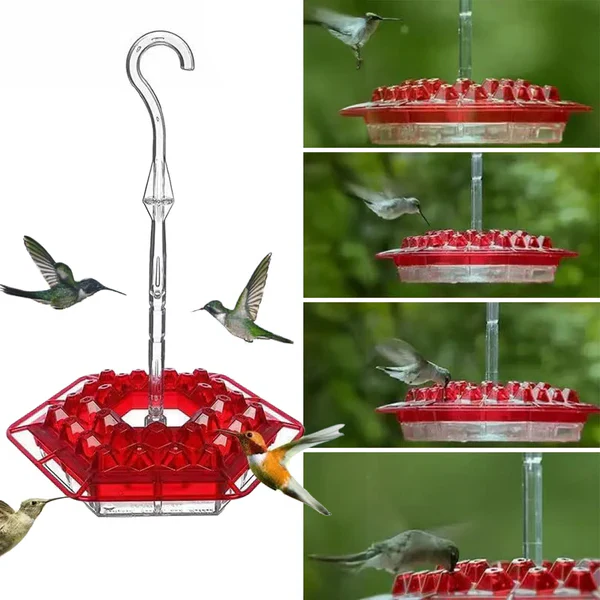 Kalsten | Ant-Proof Hummingbird Feeder with 30 Bee-Resistant Ports