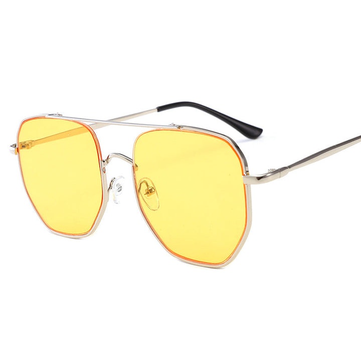 Women modern geometric sunglasses Kalsten