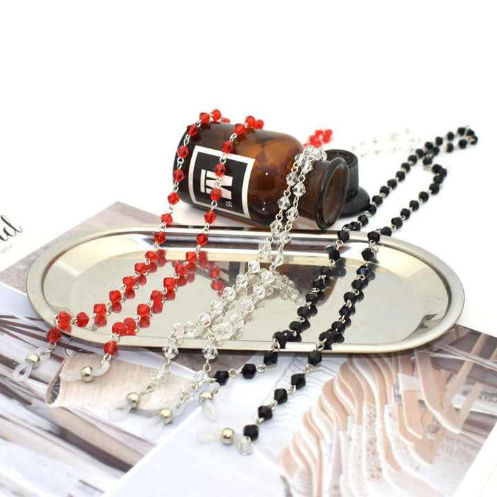 Beaded Eyewear Chain with Adjustable Length Kalsten