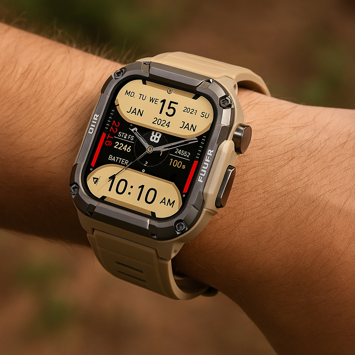Outdoor Sports Smartwatch – Black Kalsten