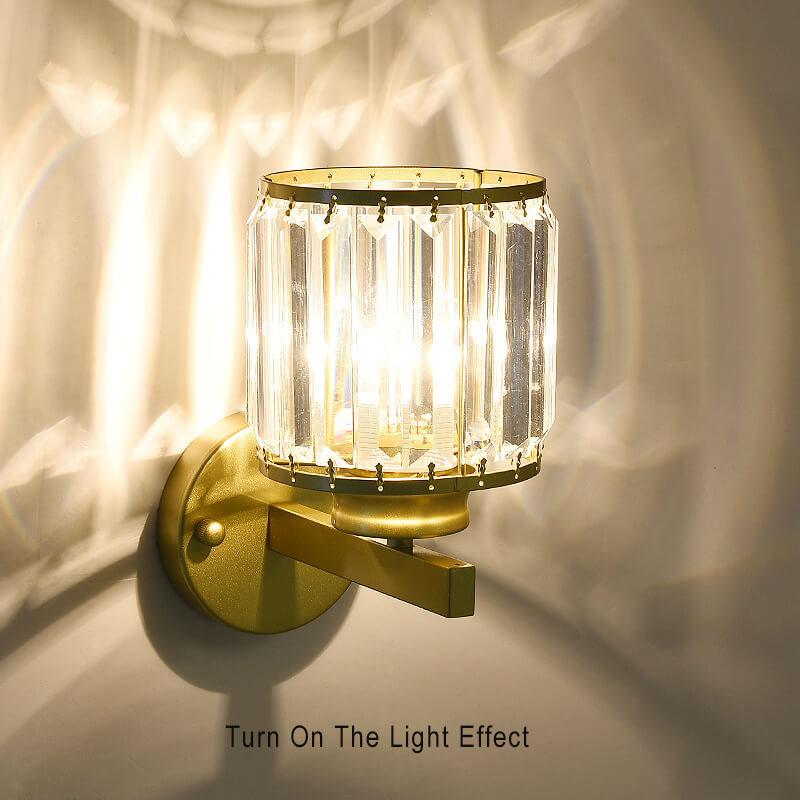 Luxury Crystal Wall Lamp for Modern Interior – LED Lighting Kalsten