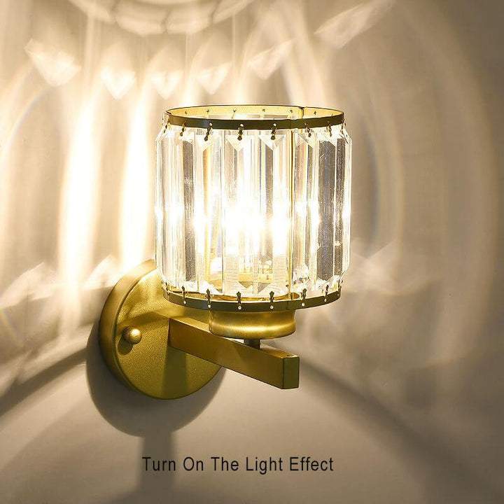 Luxury Crystal Wall Lamp for Modern Interior – LED Lighting Kalsten