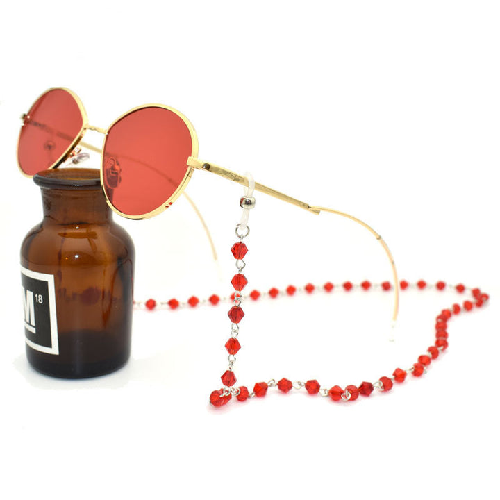 Beaded Eyewear Chain with Adjustable Length Kalsten