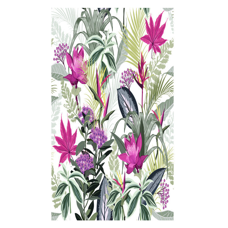 Beach towel with creative floral design Kalsten