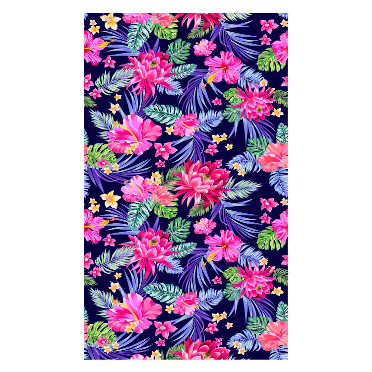 Beach towel with creative floral design Kalsten