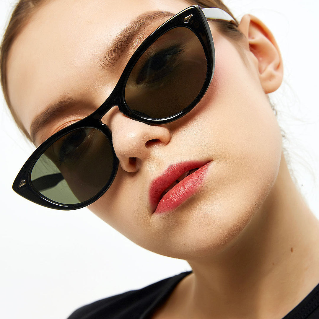 Women's Cat-Eye Sunglasses with Fashionable Design and UV Protection Kalsten