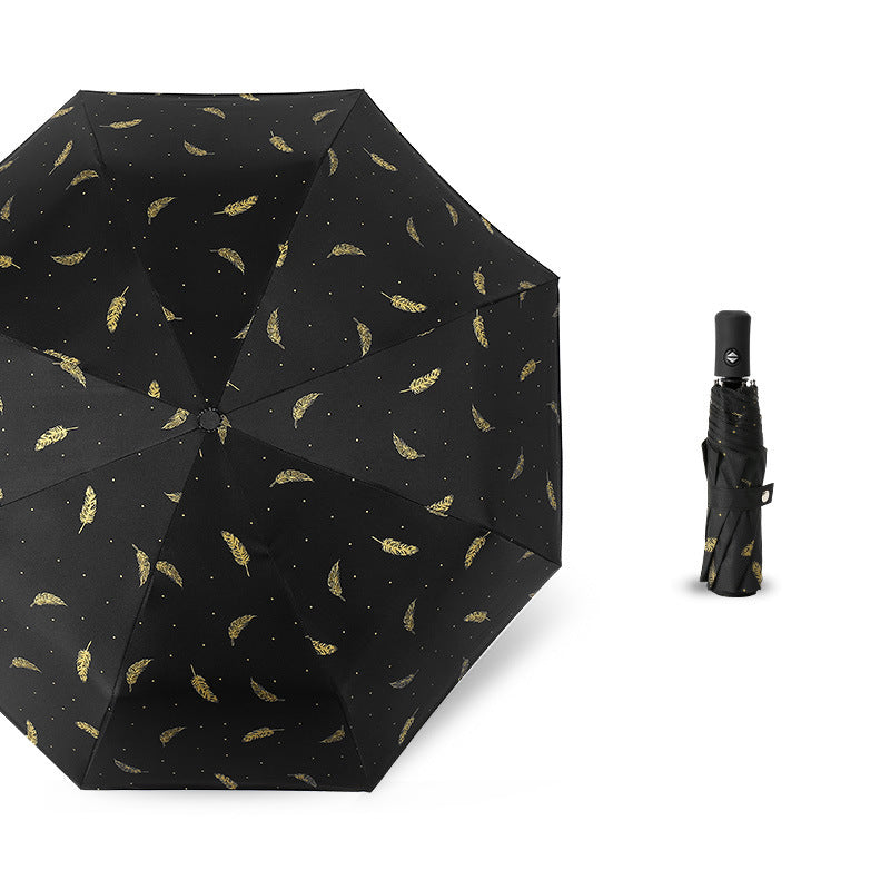 Ladies Automatic Umbrella with Elegant Spring Design Kalsten