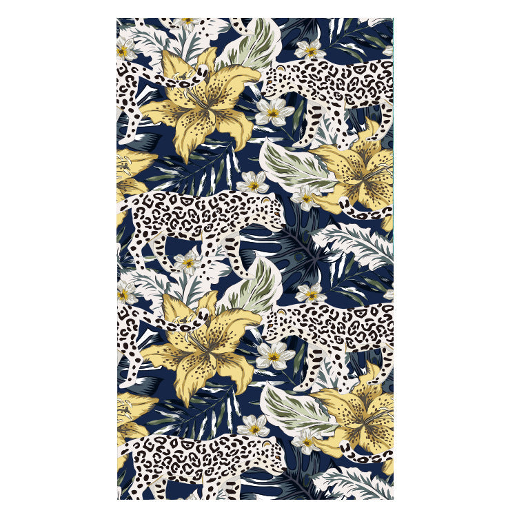 Beach towel with creative floral design Kalsten