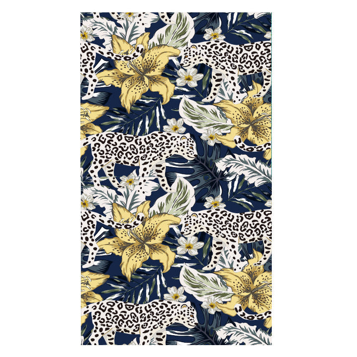 Beach towel with creative floral design Kalsten