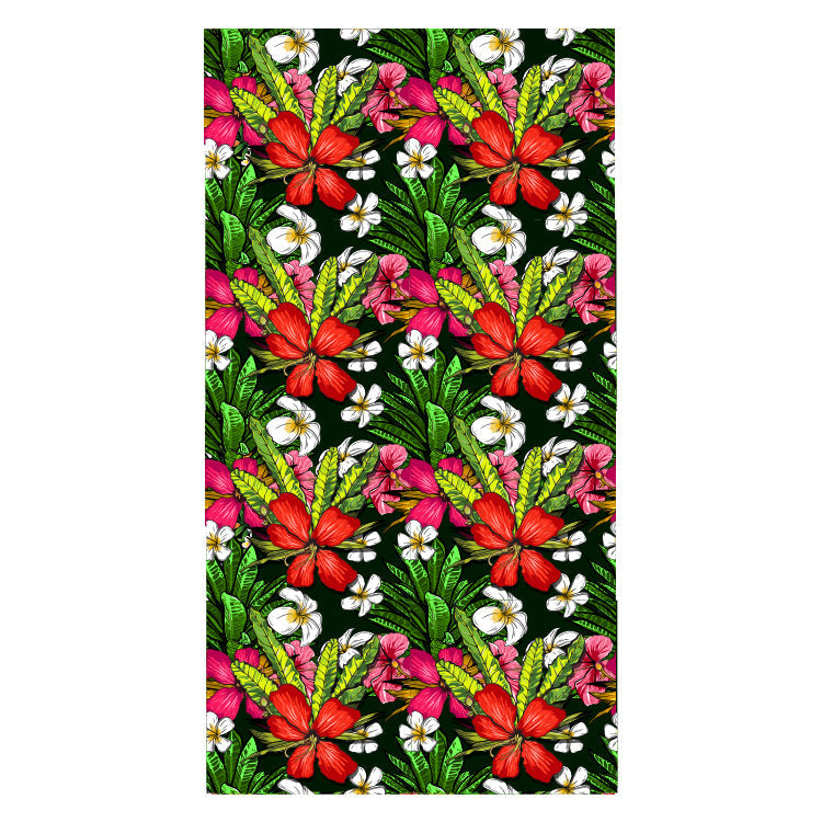 Beach towel with creative floral design Kalsten